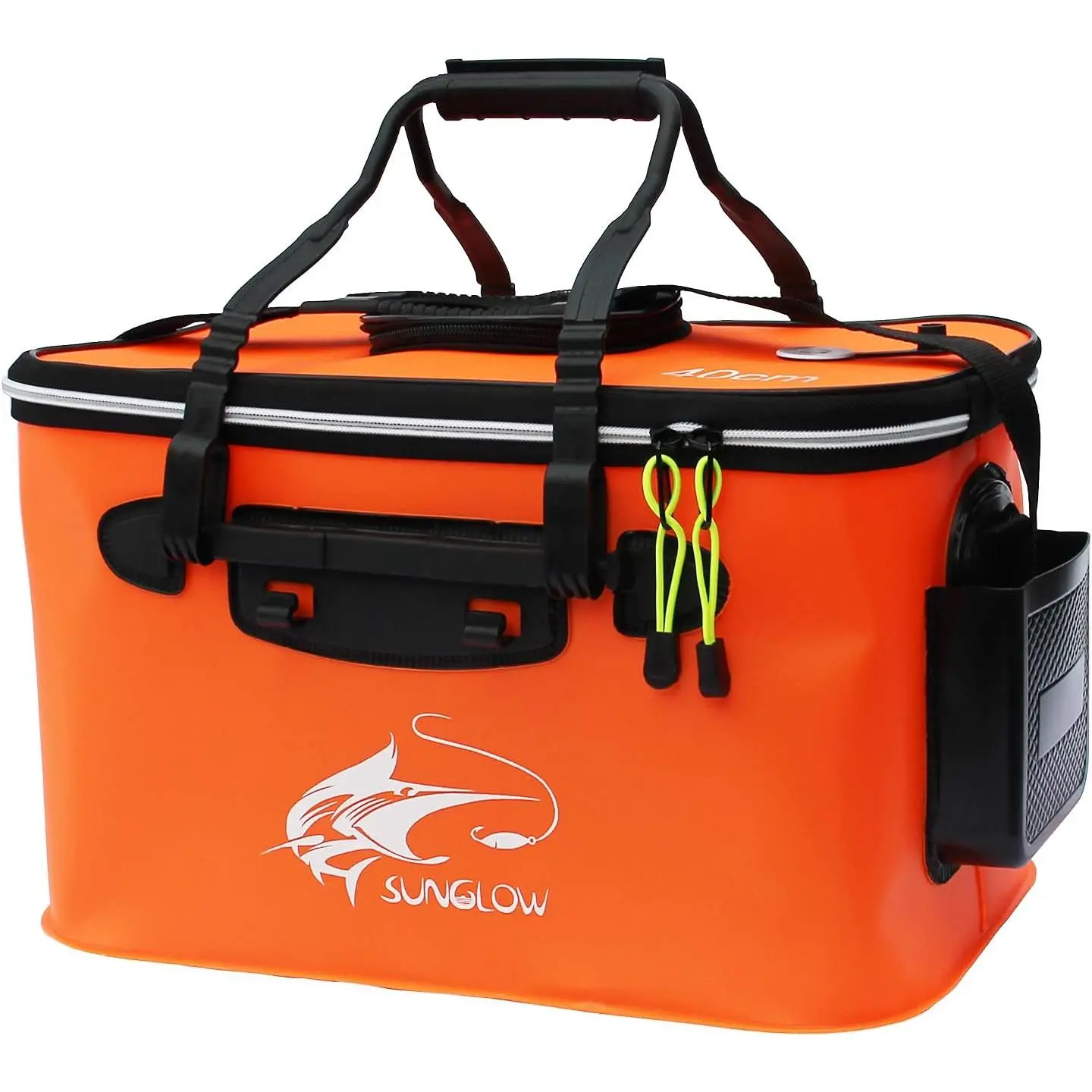 Practical Foldable Fishing Bucket - 6Gal/8Gal/10Gal Multi-Functional Live Fish Bait Container, EVA Outdoor Camping Bag for Fish Protection (Baby & Maternity Fashion Accessory)