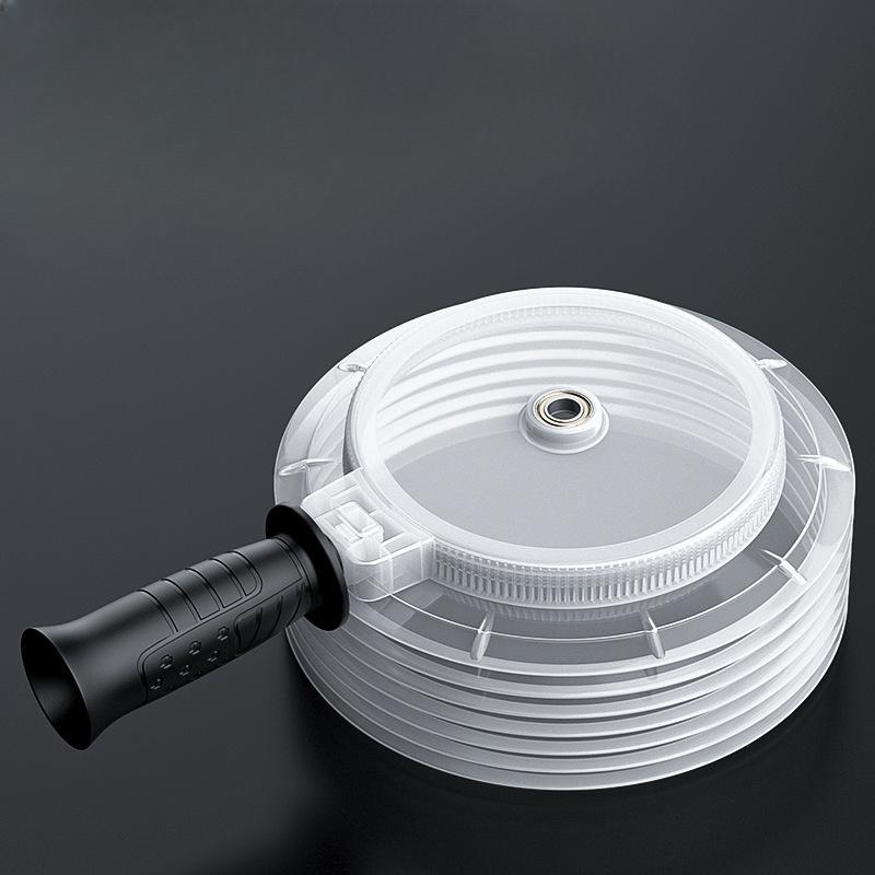 Hammer Drill Hole Opener Dust Cover, Dust Cover with Detachable Handle, Power Tool Accessories for Hammer Drill, Impact Drill, Rotary Hammer Drill