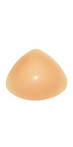 Silicone Breast Form Triangle Mastectomy Prosthesis Bra Pad Enhancer Only 1 Piece