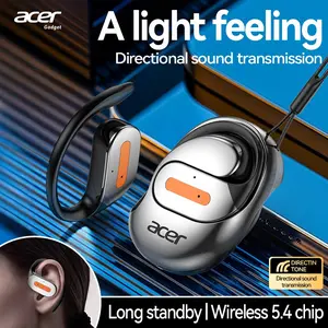 Acer OHR502 Wireless Open-Ear Headphone, Fashionable Earbuds, Wireless Gaming Earphones, HIFI Sound Quality Music Headset for Gaming Travel Sports Built in Mic, Electronic Audio & Video Product