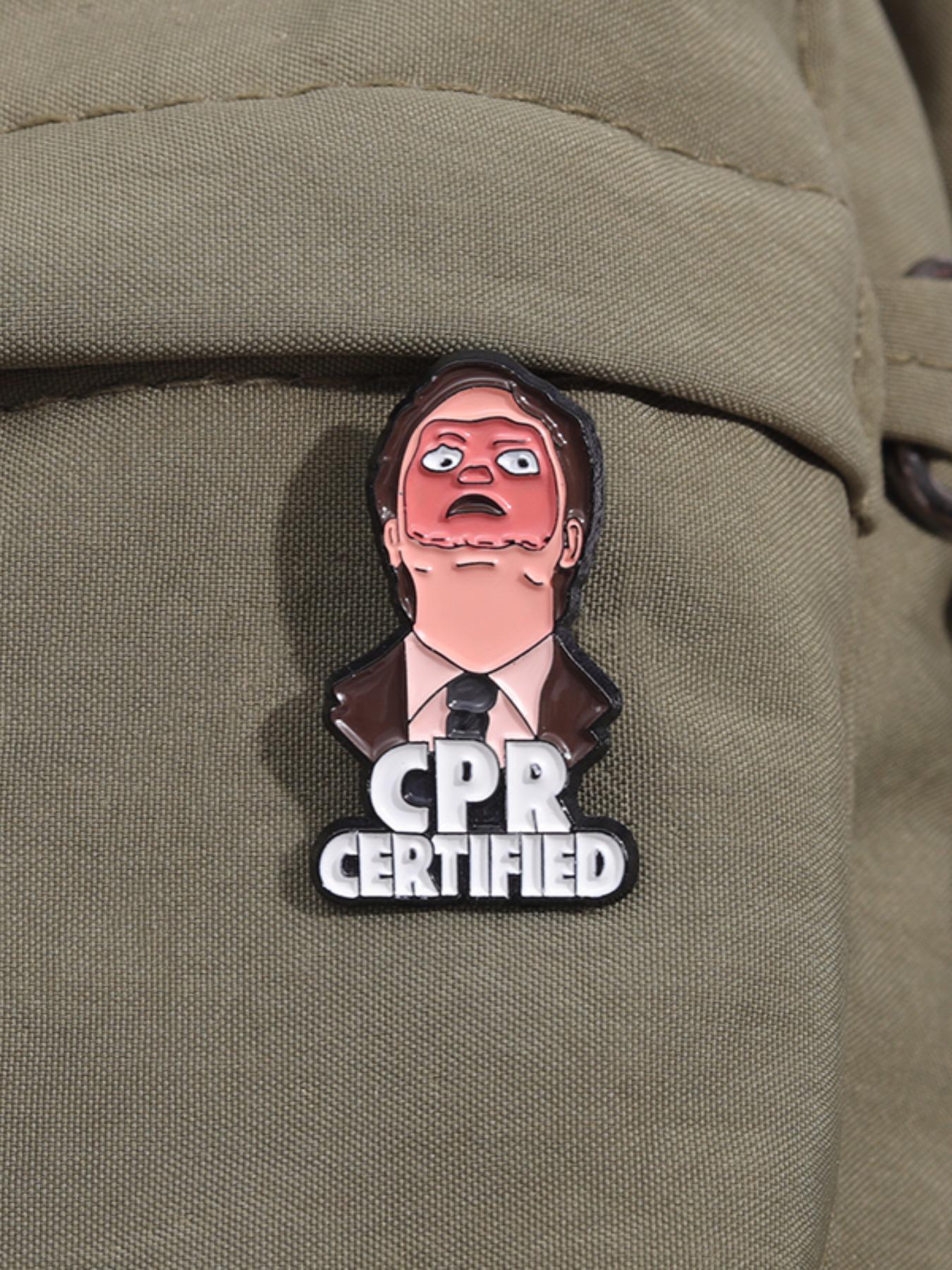 Cartoon Letter Pattern Brooch, Anime Character Design Brooch, Fashion Accessories for Men & Women, for Daily Clothing Decor, Flower Brooch Pin