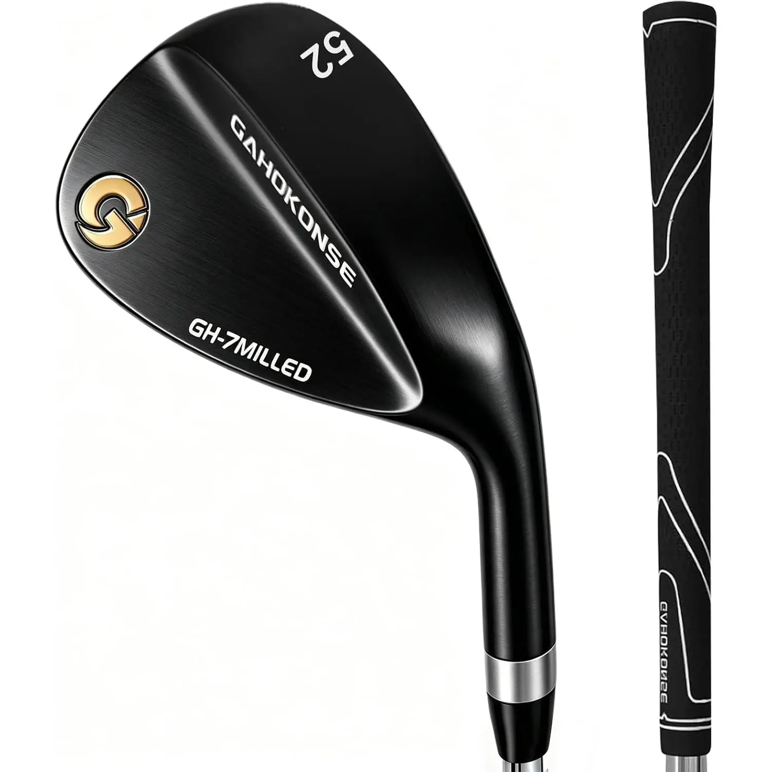 Full  Golf Wedge Set Right Hand – 52/56/60  Forged Sand Wedge, Lob Wedge & Gap Wedge for Men, CNC Milled for Max Spin & Control