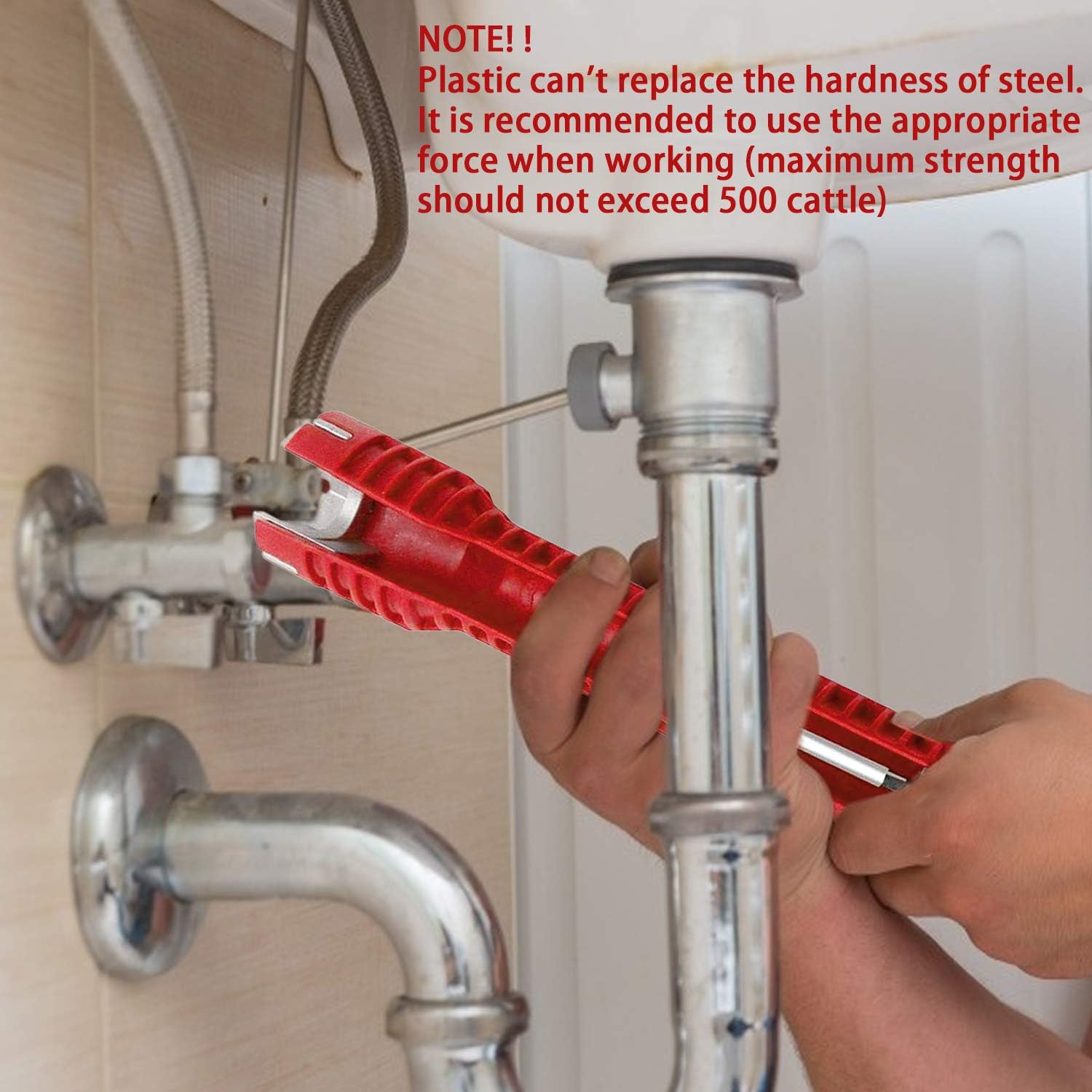 Multifunctional Faucet Ratchet Wrench Set, Sink Faucet Installer and Pipe Extractor Tool for Kitchen and Bathroom Plumbing #GLOBAL PICKS