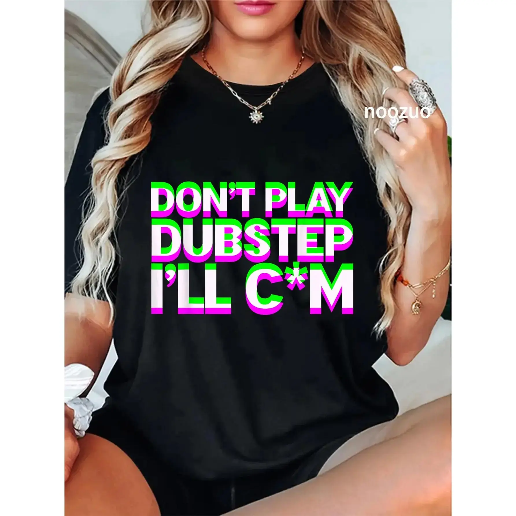 Unisex Don't Play Dubstep EDM Music DJ Rave Techno Party T-Shirt