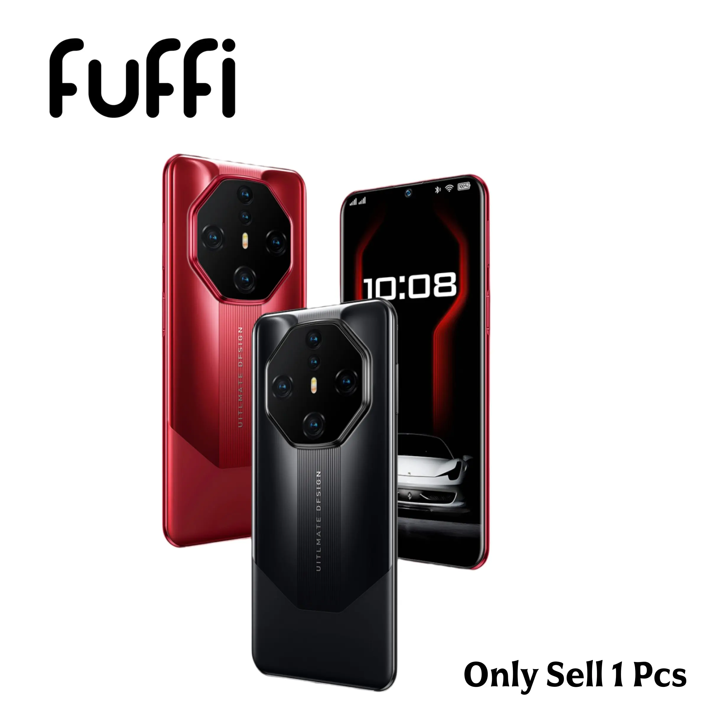 FUFFI-6+128GB ROM Smartphone, 6.53-Inch Screen, Unlocked 4G Network, 4000mah Battery, Dual Sim, Octa-Core Processor, Fashionable Phone