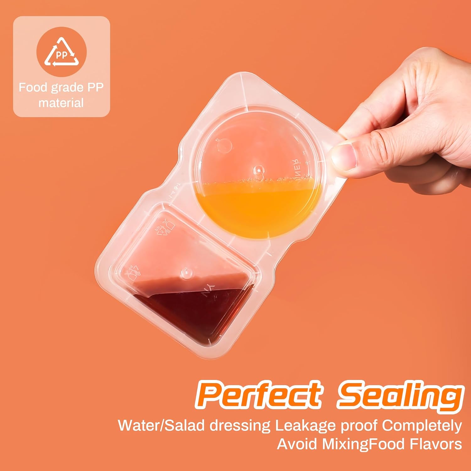 Double Compartment Snack Containers 20/40Pcs, Reusable Leakproof Snackle Box, BPA-Free Lunch Containers for Kids School Camping Party Meal Prep Double Compartment Snack Containers 20/40Pcs, Reusable Leakproof Snackle Box, BPA-Free Lunch Containers for Kids School Camping Party Meal Prep