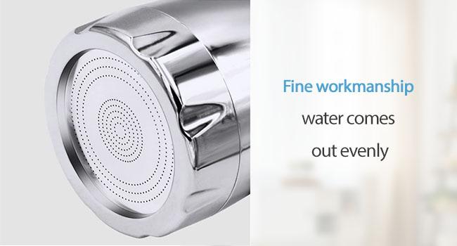 Kitchen Faucet Sprayer Attachment 360 °     Rotatable Anti-Splash Water Saving Tap Head with Universal Adapter Set Stainless Steel Extender for Sink Accessories Tools.