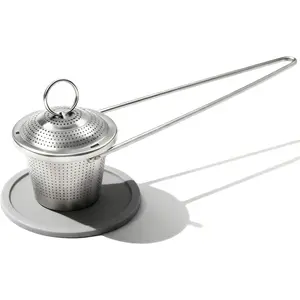 Tea Infuser with Handle for Loose Leaf Tea 304 Stainless Steel Tea Strainer Spoon Tea Steeper for Cup and Mug
