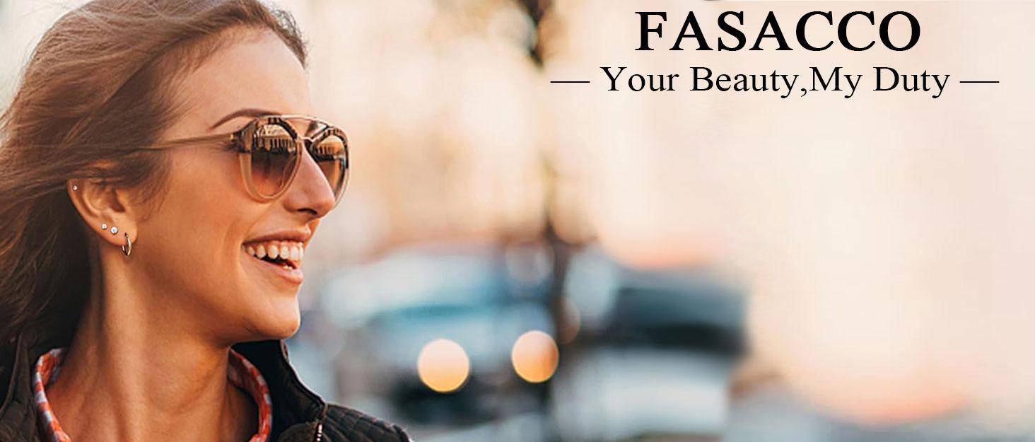 FASACCO Jewelry Sets for Women Trendy Accessories Necklace and Bracelet set Jewelry Pack