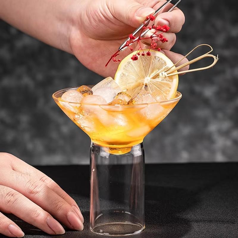 Creative Cocktail Cups Various Shapes of Glass Cup Goblet Glasses Wine Glasses Whiskey Juice Drinks Glass Coffee Mug