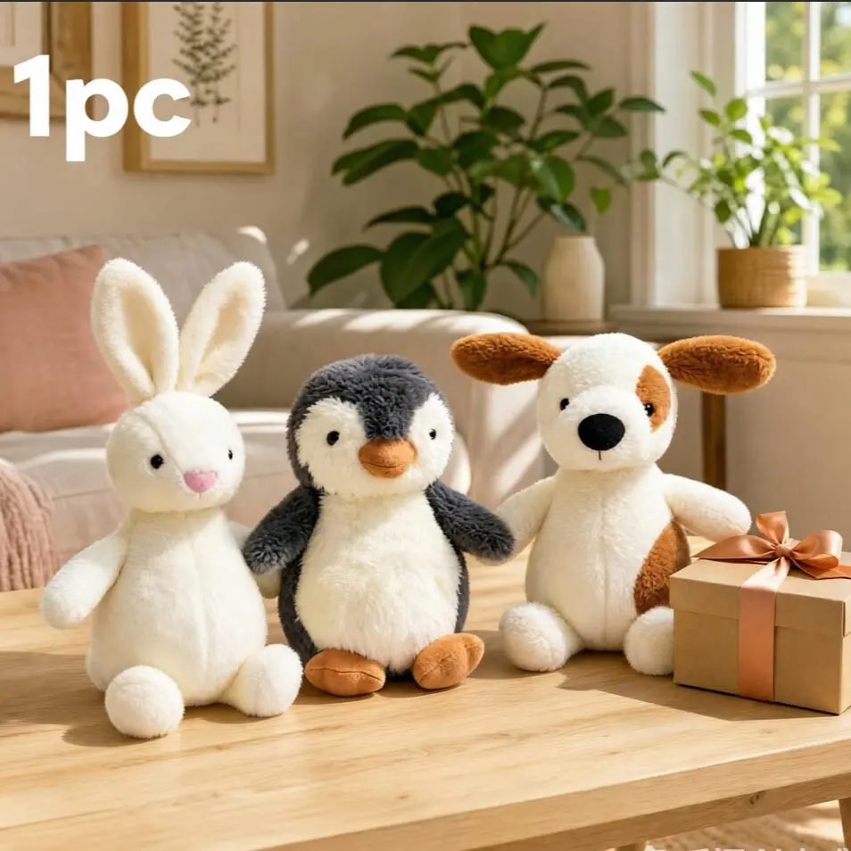 Cute Plush Doll, Healing Warm Style, Perfect Gift for Kids, Symbol of Friendship, Versatile and Cozy Companion