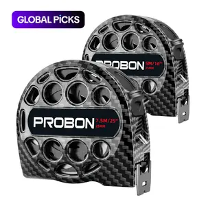 16/25FT Durable Retractable Tape Measure, Hollow Thickened Stainless Steel Measuring Ruler, Inch/Metric Single-Sided, Waterproof Wear-Resistant Hook