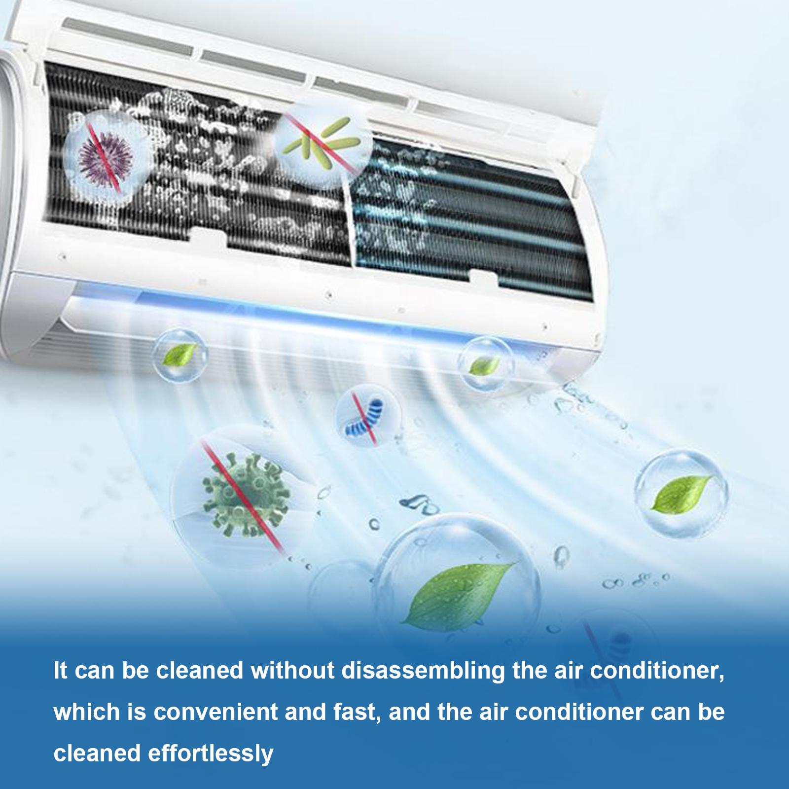 Jakehoe Air Conditioner Foam Cleaner For Home, Air Conditioning Purification Cleaning Decontamination Odor Removal Inside And Outside Machine Cleaning