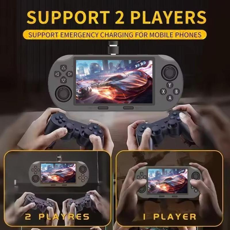 SF3000 Retro Handheld Game Console with 4.5 Inch IPS Screen 3000mAh Battery & 64GB TF Card for Boys Gift Gaming & Consoles ps controllers ps accessories controller grips game stick Cyber Cables cool gadgets boys Box Compact SF3000 Retro Handheld Game Console with 4.5 Inch IPS Screen 3000mAh Battery & 64GB TF Card for Boys Gift Gaming & Consoles ps controllers ps accessories controller grips game stick Cyber Cables cool gadgets boys Box Compact