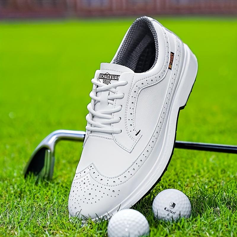 Men's Adult Golf Shoes, Anti-Slip Sneakers with Spikes, Grip-Enhanced Golf Spike Shoes for Men and Women, Matching Couple's Golf Spike Shoes