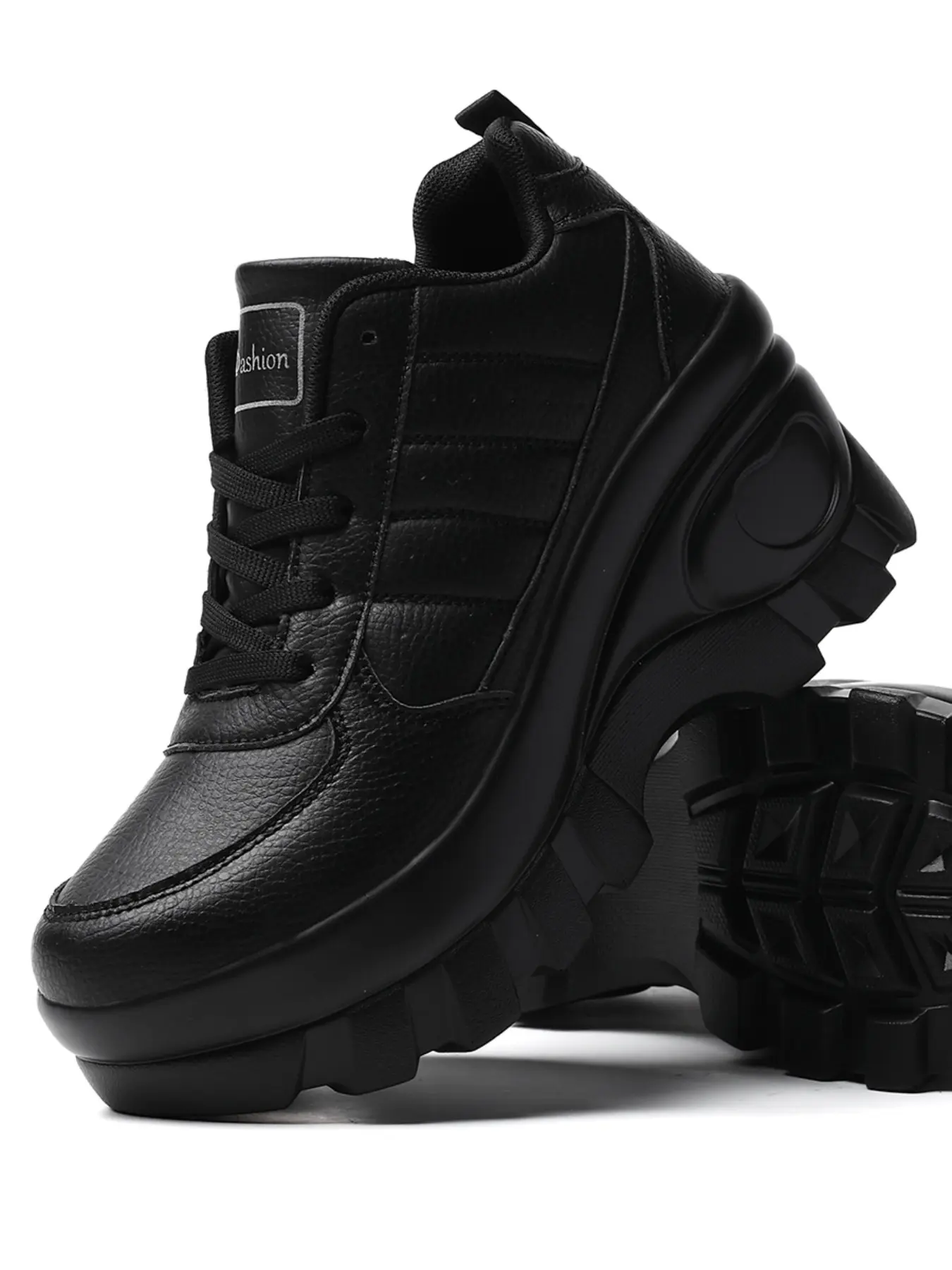 Women's Thick Sole Height-Boosting Outdoor Platform Casual Shoes, Anti-Slip Breathable Sports Shoes, Comfortable Commuter Dad Shoes