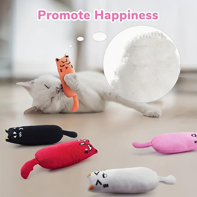 Random Color Catnip Toy, 1 Count Durable Chew Toy for Cats, Cute Cat Teaser Toy, Pet Interactive Toy, Fun Indoor Cat Teething Toy, Cat Scratch Toy