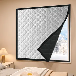 1P Winter Windproof Thermal Curtain – Blocks Cold & Heat, Noise-Reducing, No-Drill Quick Install in 3 Minutes, Perfect for Bedroom, Living Room, Balcony