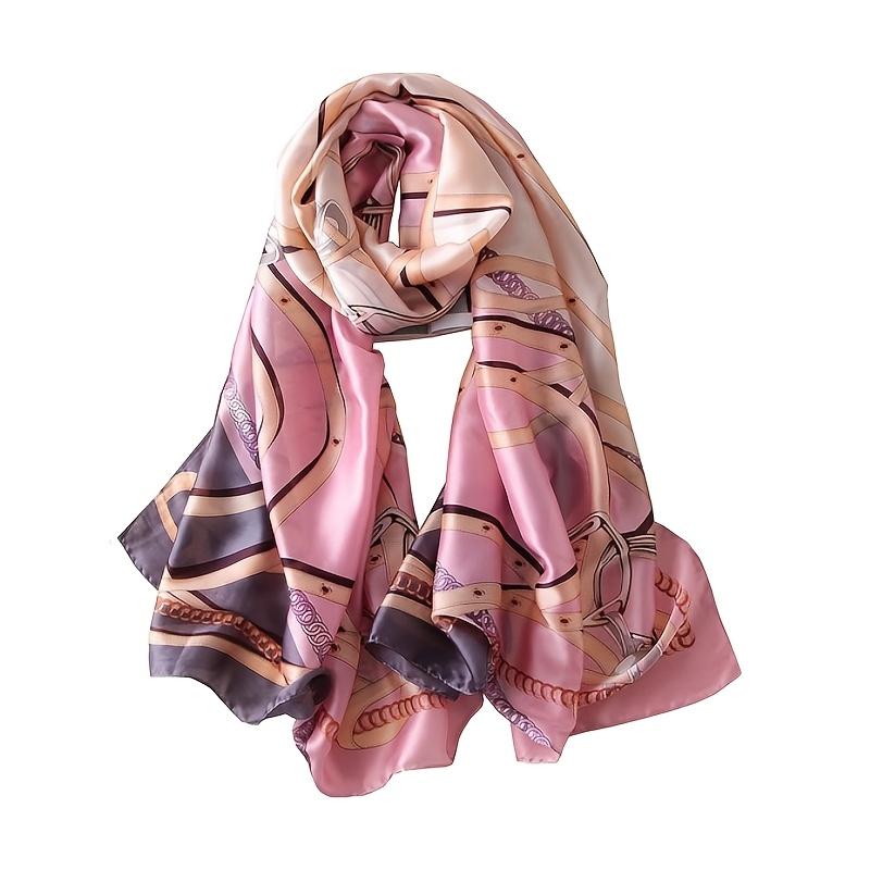 Ring  necklace  watch  scarf Silk Scarf Mulberry Silk Fashion Scarves Long Lightweight Shawl Wrap