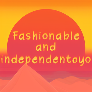 Fashionable and independent yo