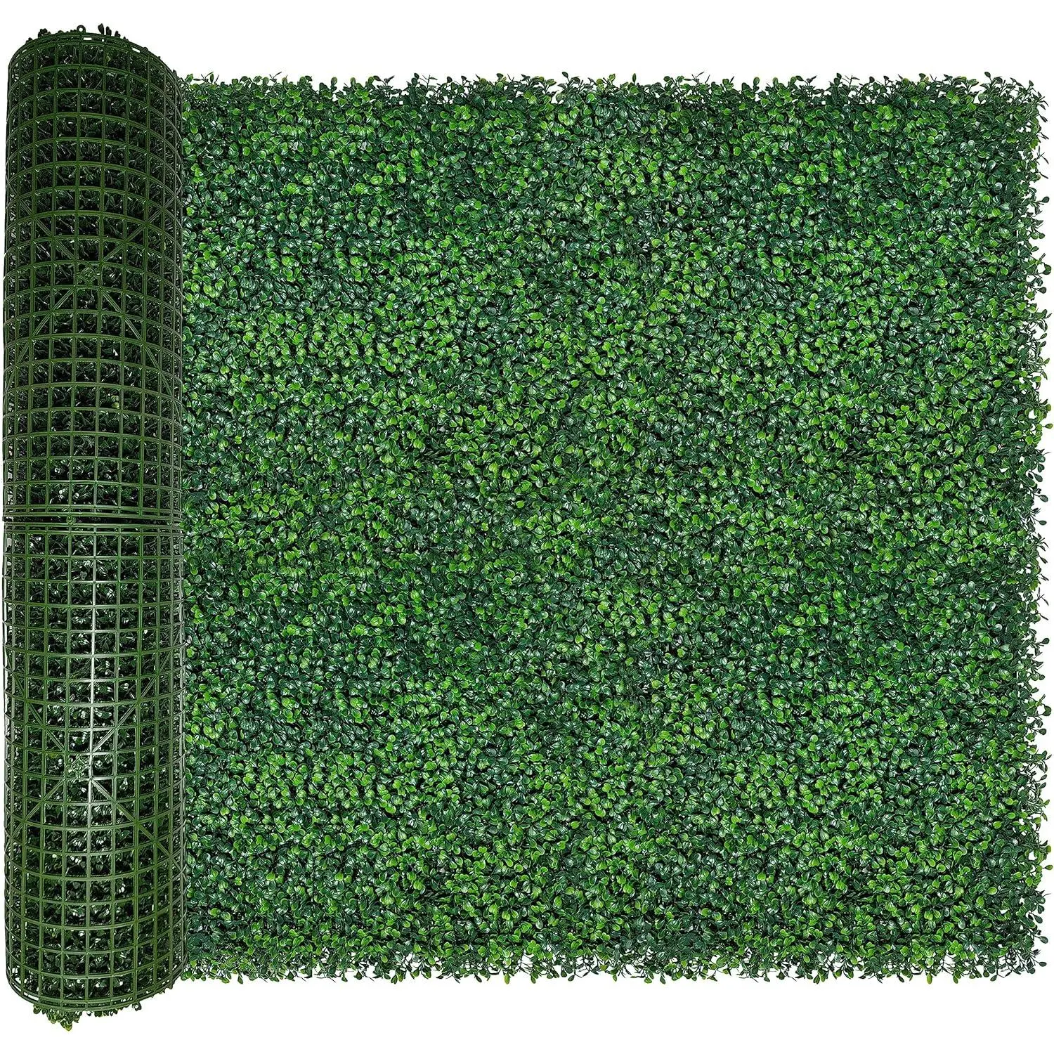 Artificial Ivy Privacy Fence Wall Screen,40X120 in(33.5 sqft) UV-Anti Faux Boxwood Roll Panels Greenery Backdrop Ivy Vine Leaf Hedges Fence Panels  Indoor Outdoor Green Wall Decor unique
