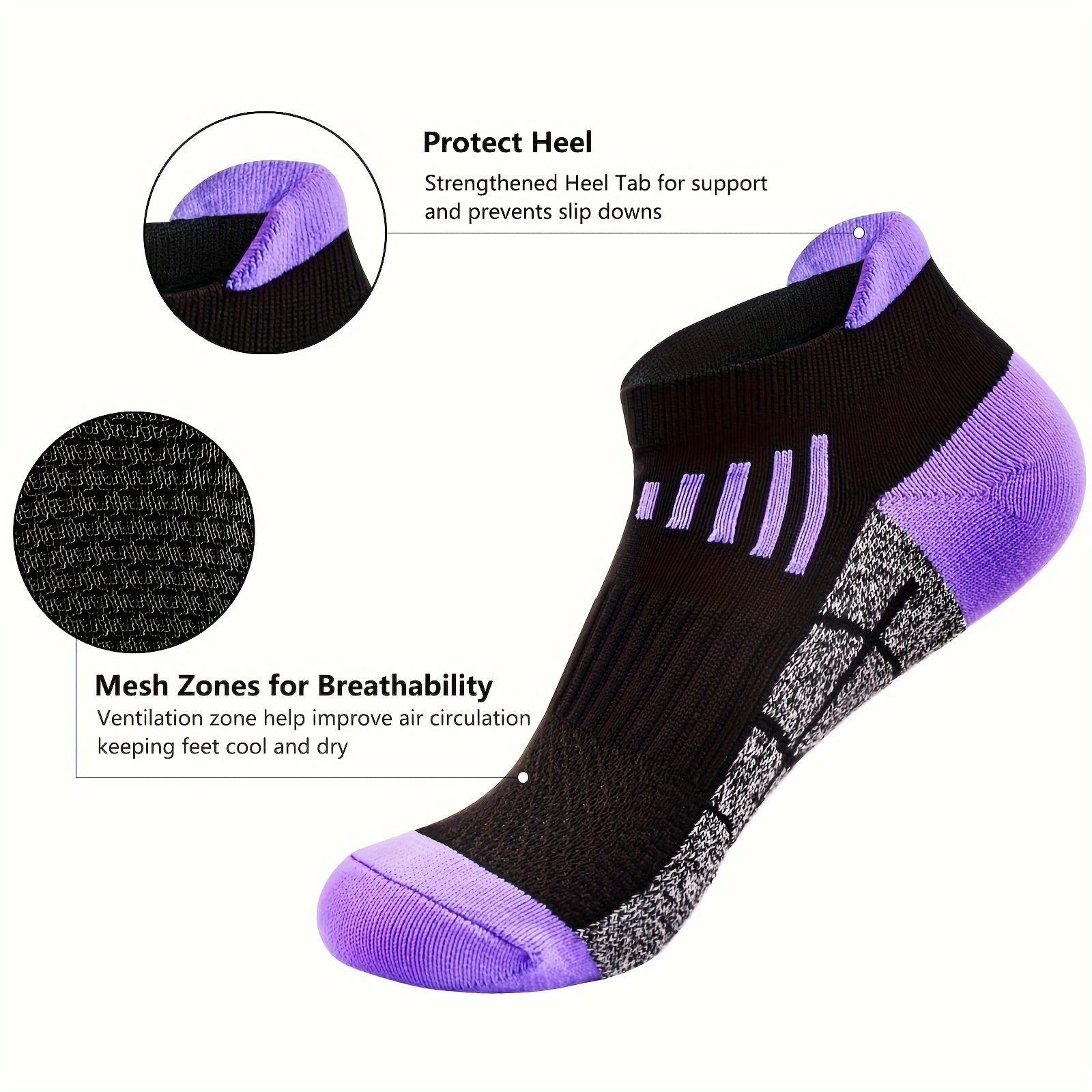 6/12/18/32 Pairs of Women's Sports Tight Socks, Low Cut Breathable, Comfortable, Non Slip and Moisture Absorbing Socks, Suitable for Running and Outdoor Sports and Leisure All Year Round Slim Fit Socks SpringStatements