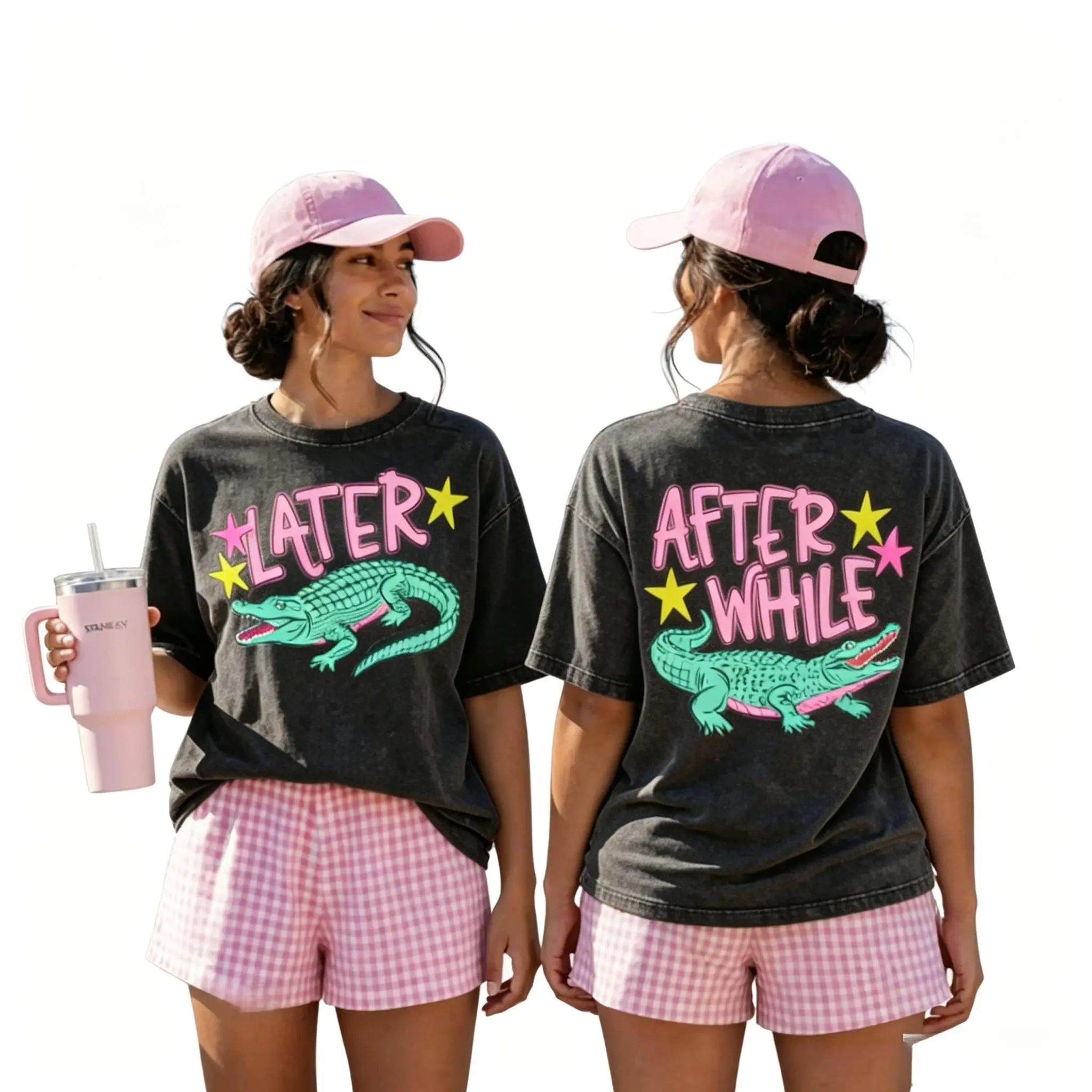 Later Gator Alligator Summer Shirt |   After A While Crocodile Summer Vacation Tee Tshirt |   After While Summer Beach Shirt