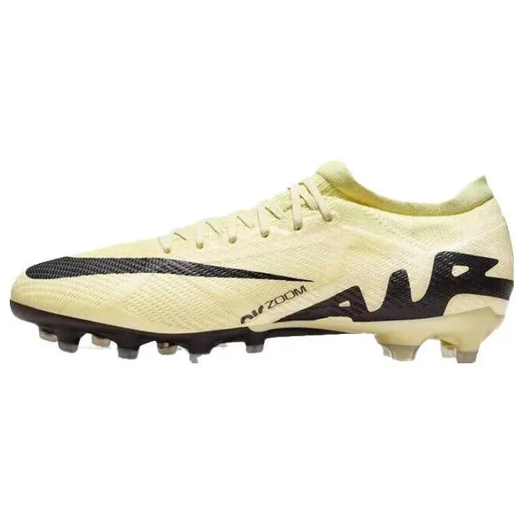 Nike Mercurial Vapor 15 Pro AG Soccer Cleats for Men in Light Gold Verifiable, with credentials and supporting global authentication