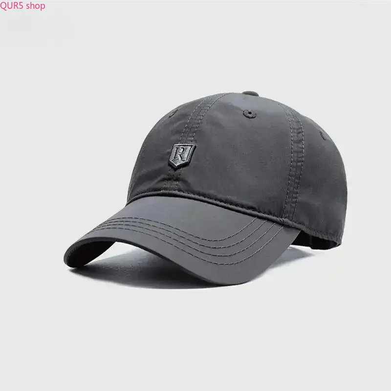 Unisex Adult Quick Dry Baseball Cap, Lightweight Polyester & Breathable Nylon Golf Performance Hat, UV Sun Protection, Adjustable Strap with Premium Metal Emblem, Classic Baseball Pattern Print, Perfect Summer Headwear for Golf, Outdoor Activities and Eve