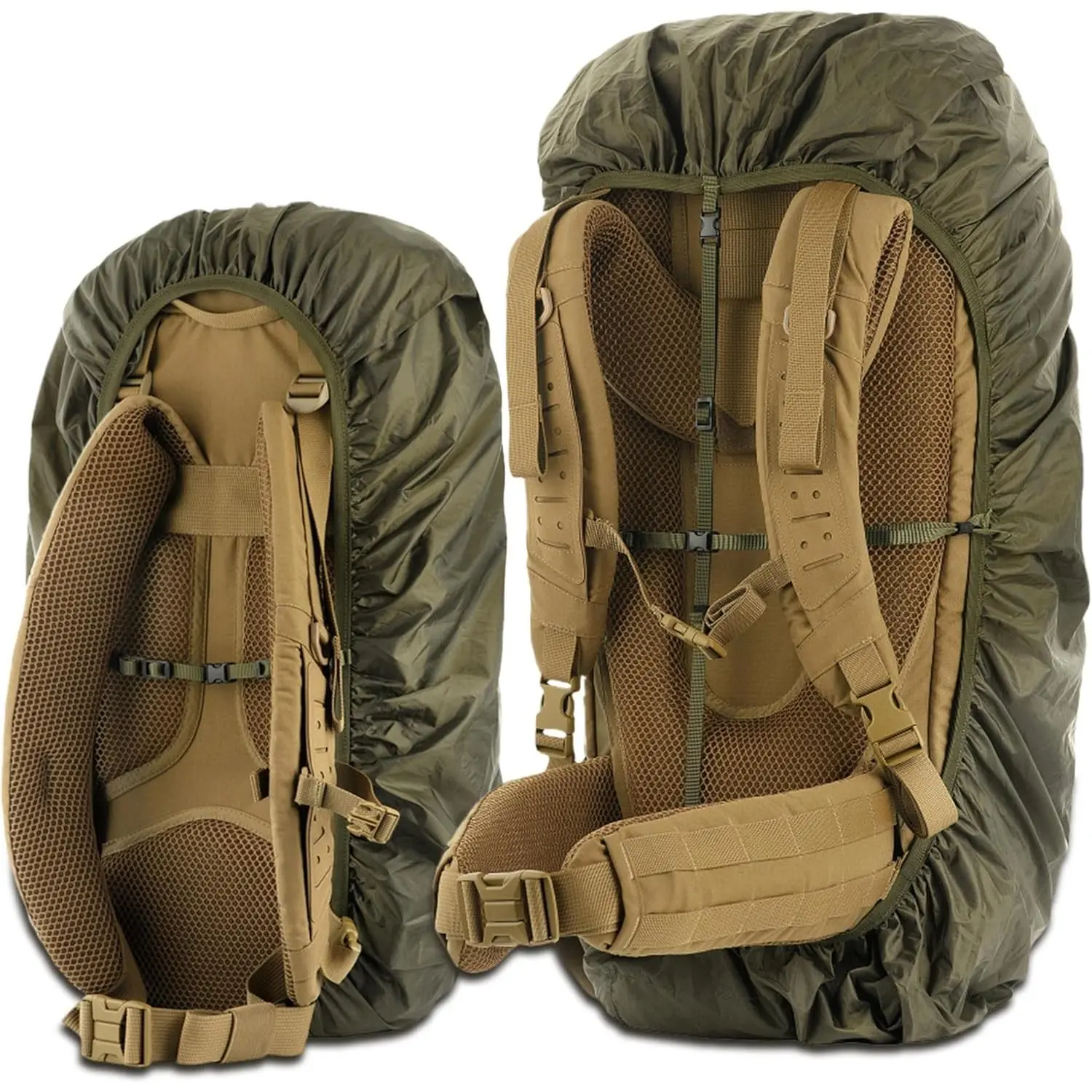 Waterproof Backpack Rain Cover - Durable Bag Rain Cover for Hiking Travel Camping Military Outdoor Activities