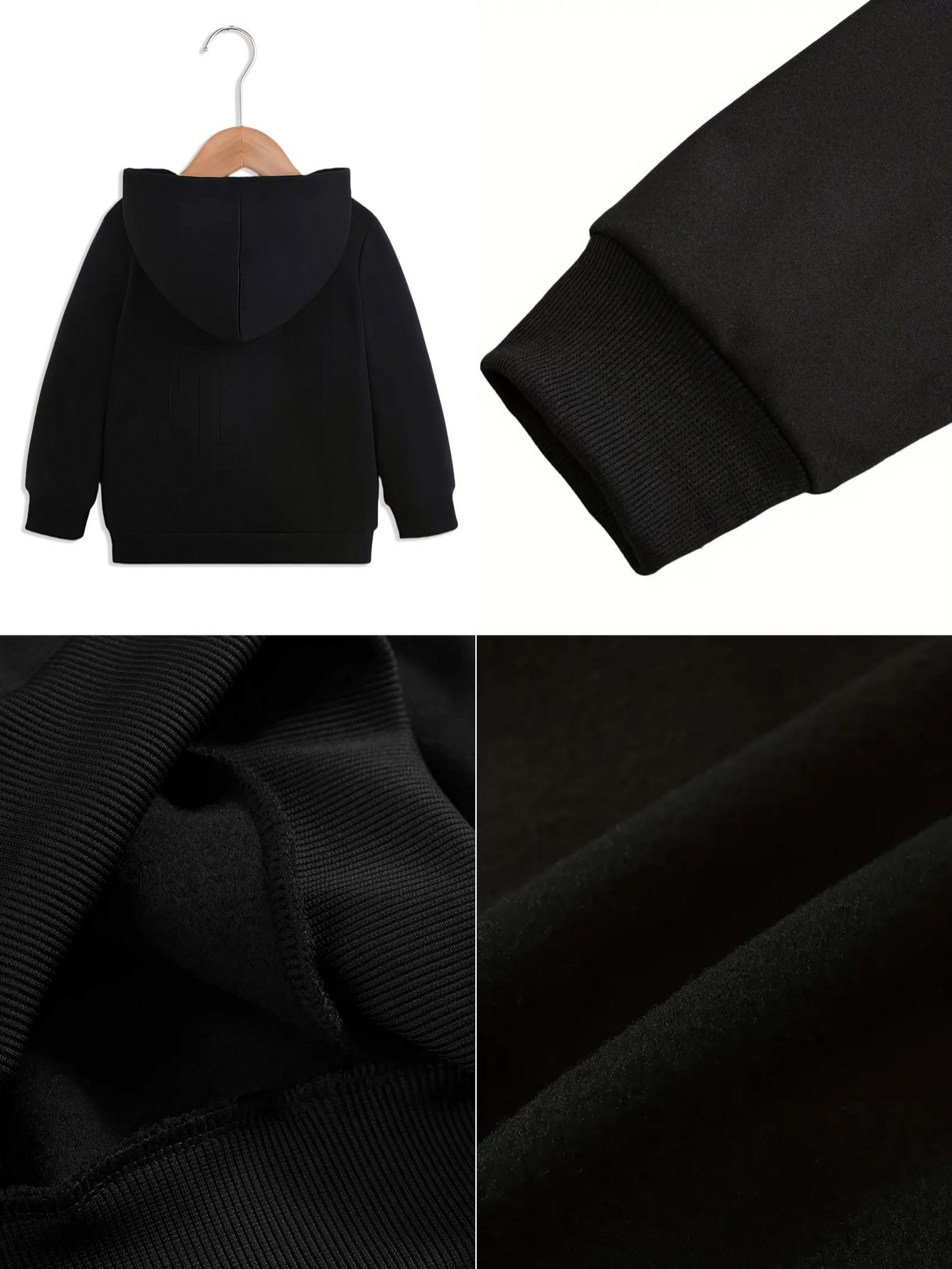 Cozy & Stylish Girls' Red Hooded Sweatshirt with "I'm LITERALLY JUST A GIRL" Print & Bow Detail - Soft Polyester Knit, Ribbed Cuffs, Perfect for Fall/Winter Casual Wear, Girls Sweaters