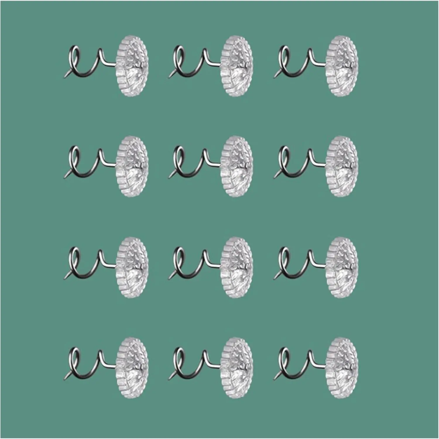100 Pcs Upholstery Twist Pins, Bedskirt Pins, Furniture Tacks PinsGift