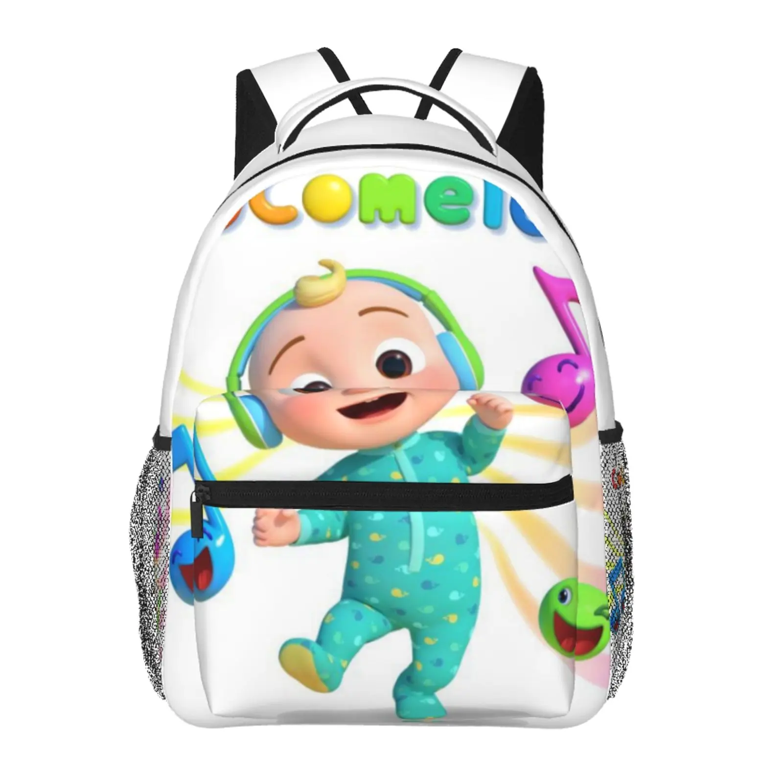 Anime Cocomelon3 Backpack, School bag Cute Girls Boys Teens Backpacks Kawaii Kids Lightweight backpack with adjustable straps Bookbag with office Travel, School, College, Work