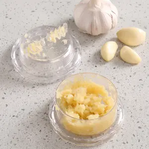 Manual Garlic Twister & Masher, Multi-Functional Mincer & Grinder for Garlic, Onion, Ginger, Herbs, Nuts, Impact Resistant Kitchen Gadget & Home Accessory-YY1