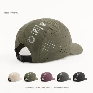 Quick Dry Breathable Baseball Cap, Lightweight Outdoor Sports Hat for Men & Women, Ideal for Hiking, Running & Travel