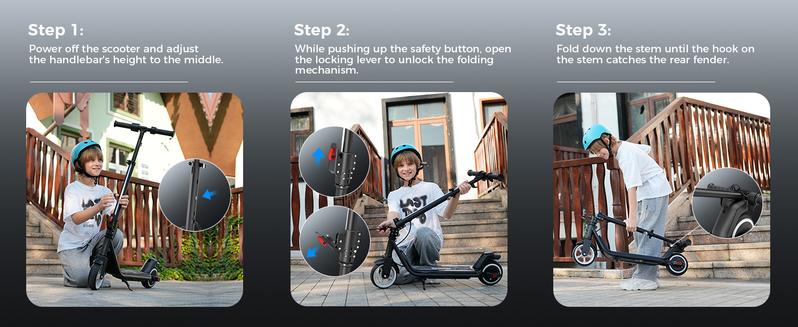 [Black Friday]I-k3 Max & I-k3 Pro Electric Scooter For Kids 200W/150W Motor 3-Level Height Adjustment, Dual Brakes, Colorful Lights, Smart Display & Ideal Gift for Kids Ages 6-14