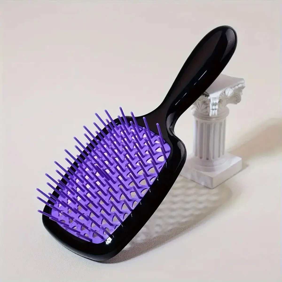 2pcs Hollow Honeycomb Grid Design Hair Drying Comb, Fast Drying & Smoothening, Post-Shower Use, Moisturizes and Flattens Hair