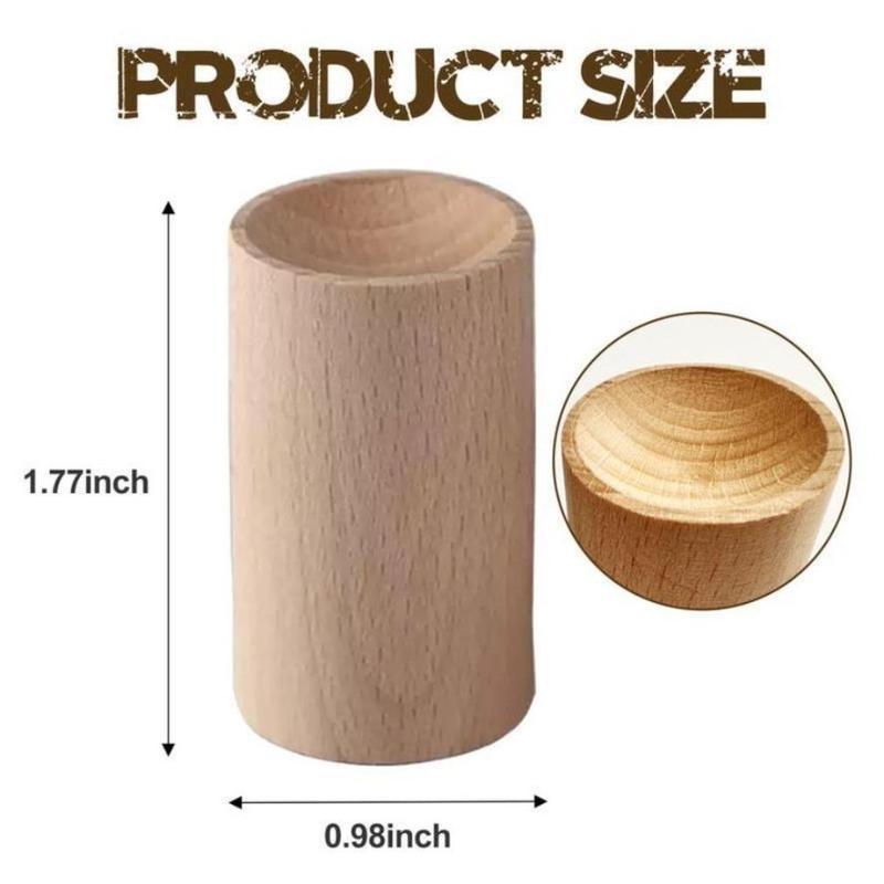 Eco-Friendly Wooden Essential Oil Diffuser 6 Counts Reusable Design for Continuous Fragrance Natural Wood Aroma Diffusers with Superior Scent Retention & Versatile Use Aromatic Woody Aromatic Amberwood