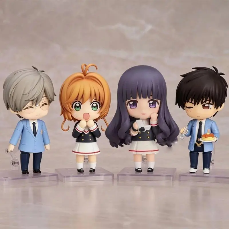 Card Captor Li Syaoran Q Version Nendoroid 2733/2743/2512/2513/918 Action Figures Desktop Ornament Model Toys Periphery Gifts