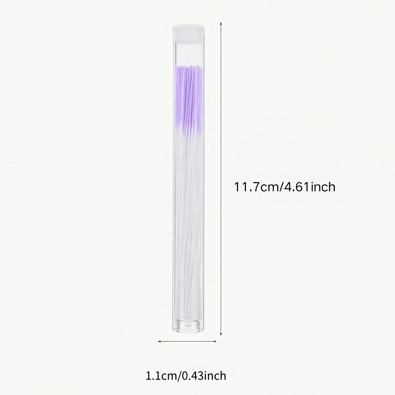 120 Pcs Earwax Cleaning Dental Floss, Non-Invasive Plastic Ear Care Tool Earwax Removal Tool for Men & Women, Prevents Ear Plugs, Hygienic Daily Use