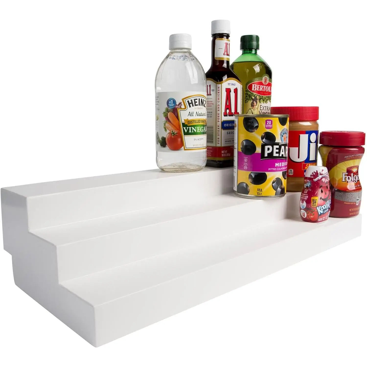 3 Tier Expandable Cabinet Shelf Organizer, Standard