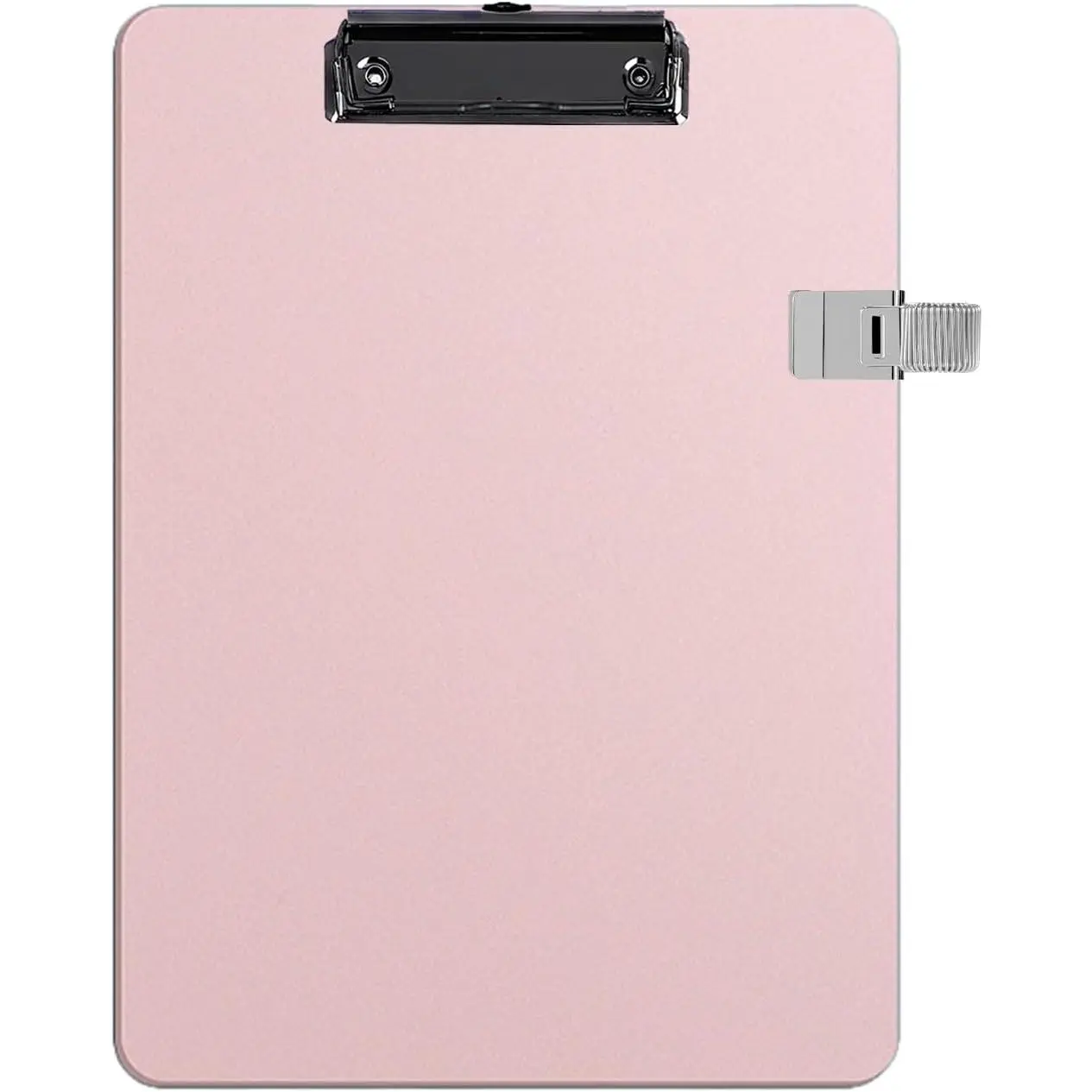 Plastic Clipboard with Pen Holder, Thickened Clip Boards,  | with Low Profile Clip, Detachable Metal Pen Holder, Cute  Clipboard, A4 Letter Size for Women  Teacher Office