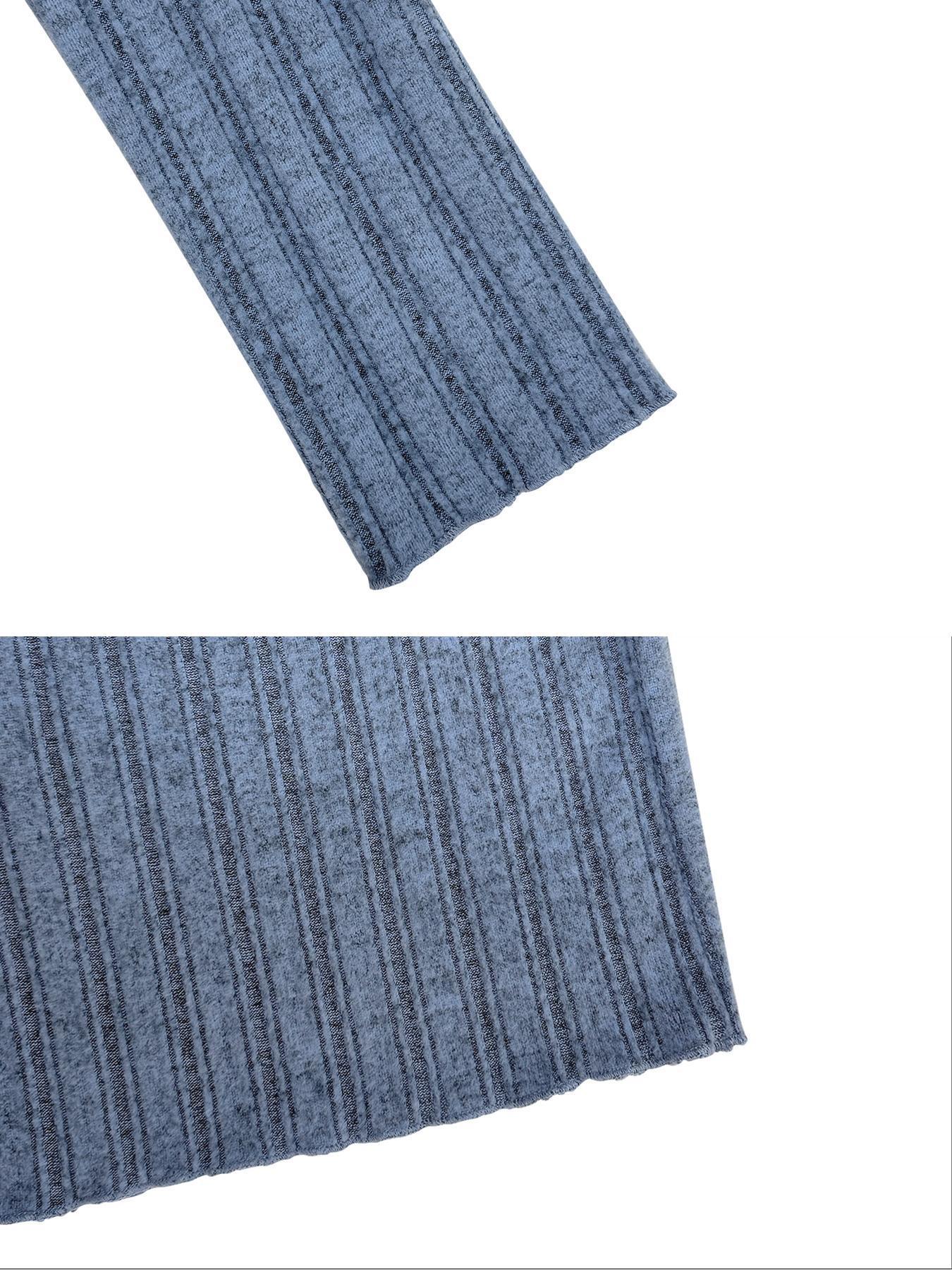 Aliling Women's Solid Button Front Crop Top & Ribbed Bodycon Dress Set, Fashion Cozy Two Piece Outfits for Daily Outdoor Wear, Women Clothes for Spring