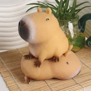 Capybara Big Hydrochoerus Squishy Toy Pull Sand Shaping Hot Style New Animal Stress Relief Squeeze Toy Leisure Anti-Anxiety Fidg