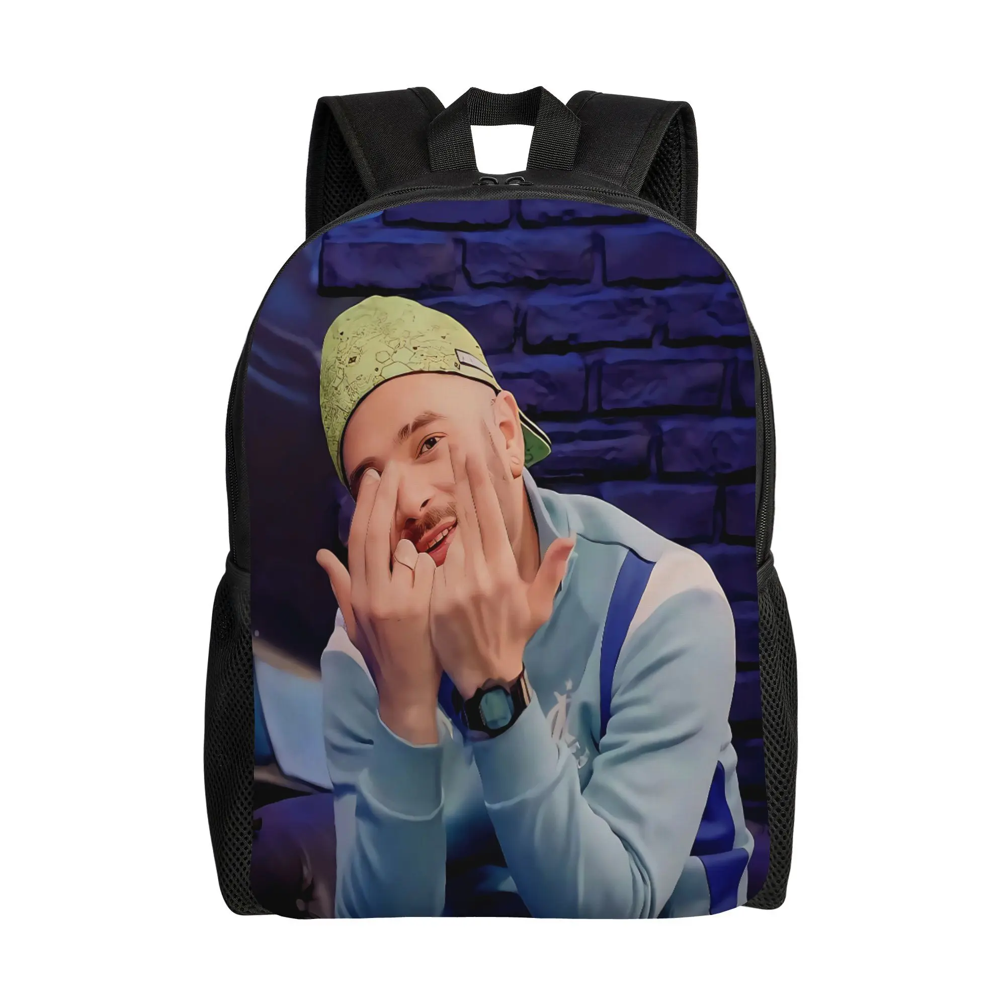This large-capacity backpack is stylish and versatile, suitable for casual, sporty, and travel use. Ideal for teenagers and young adults, it features a large capacity, is made of hand-washable material, and is durable.  bookbag