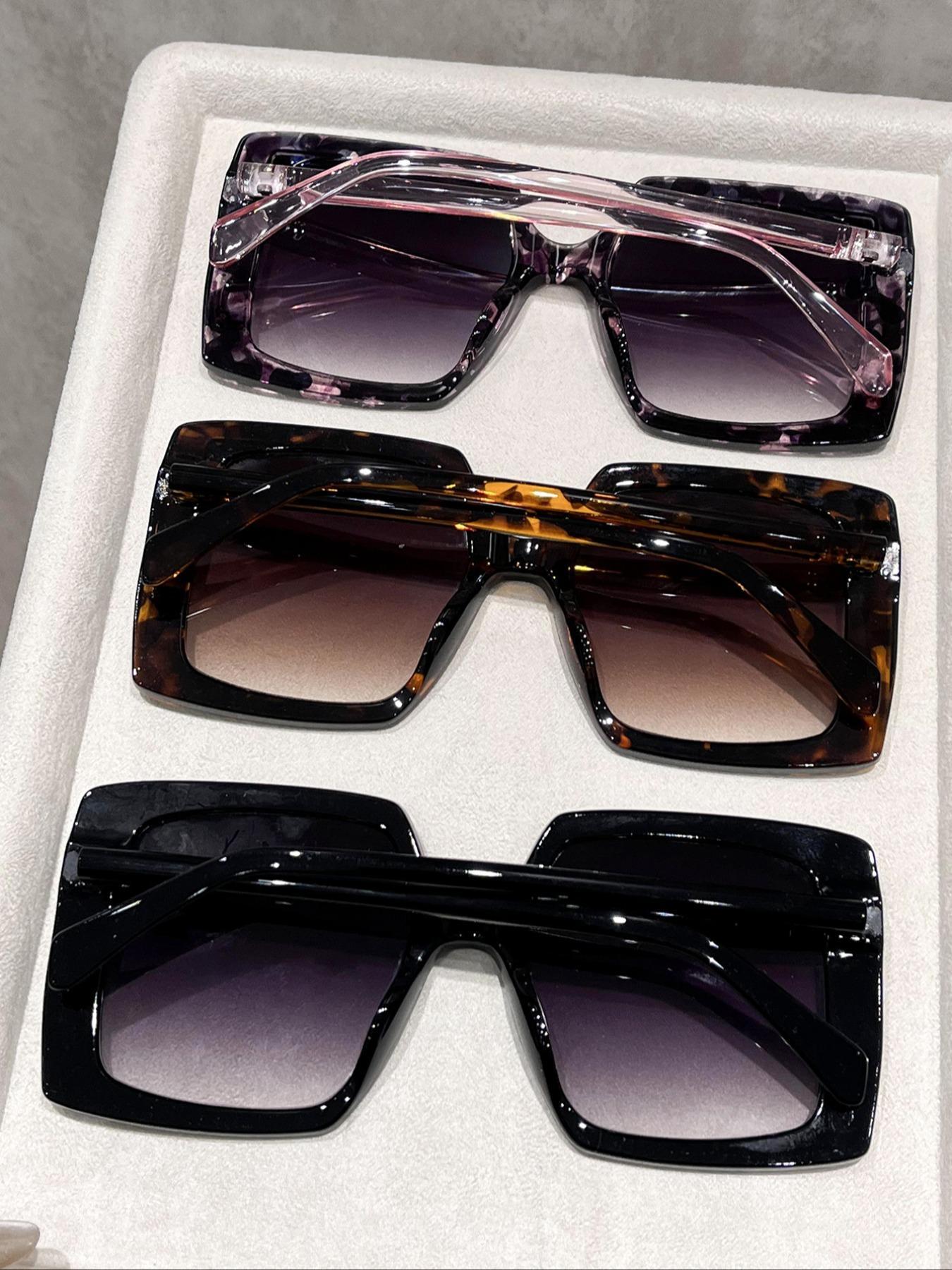 Women's Fashionable  Sunglasses, Trendy Casual Sunglasses for Everyday Use, Fashion Accessories for Outdoor Activities, Trendy Styling Sunglasses