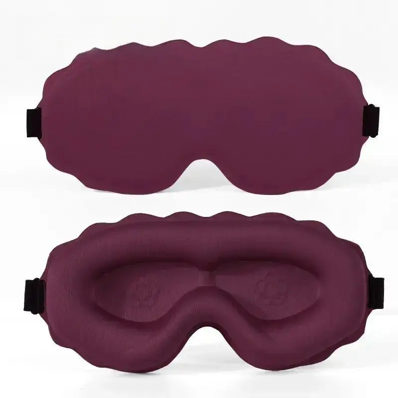 Unisex 3D Premium Sleep Mask - Ultra-Soft Skin-Friendly Polyester Sponge Eye Cover, 100% Light-Blocking, Lash Extension Design, 1-Size-Fits-All Sleep Aid Products (Beauty & Personal Care, Eye & Ear Care) summerwins, Beauty Products,summerwins