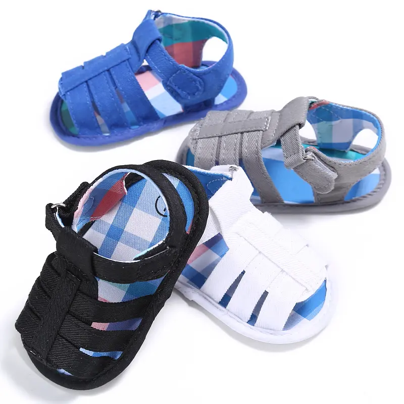Infant Baby Boys Girls Summer Beach Sandals Breathable Athletic Anti-slip Soft Sole Newborn First Walker Crib Shoes