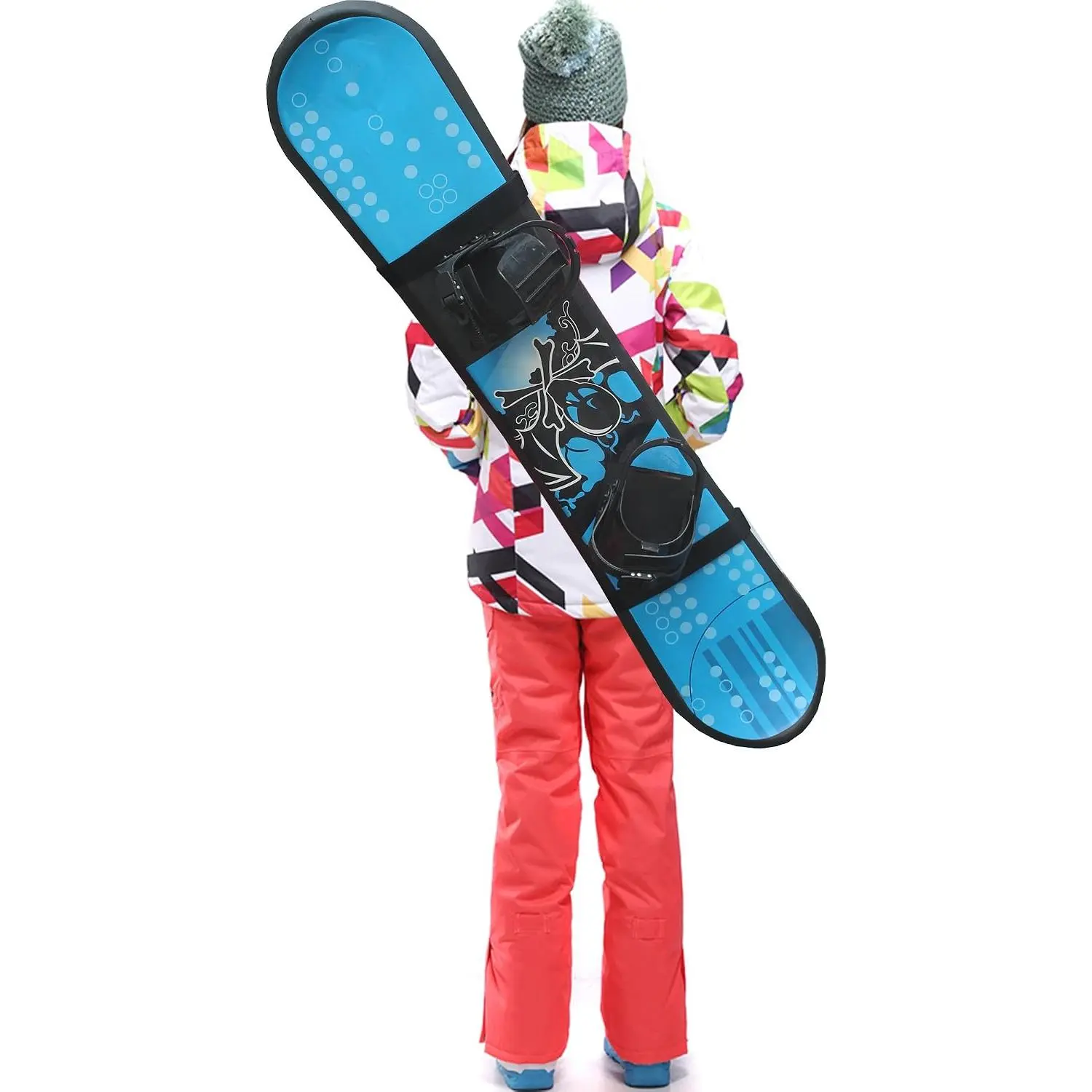 Snowboard  Strap Snowboard Sleeve Snowboard Carry Strap Snowboard Sling Snowboard Carrier- , Adjustalbe, Fits  Shapes of Snowboards!
