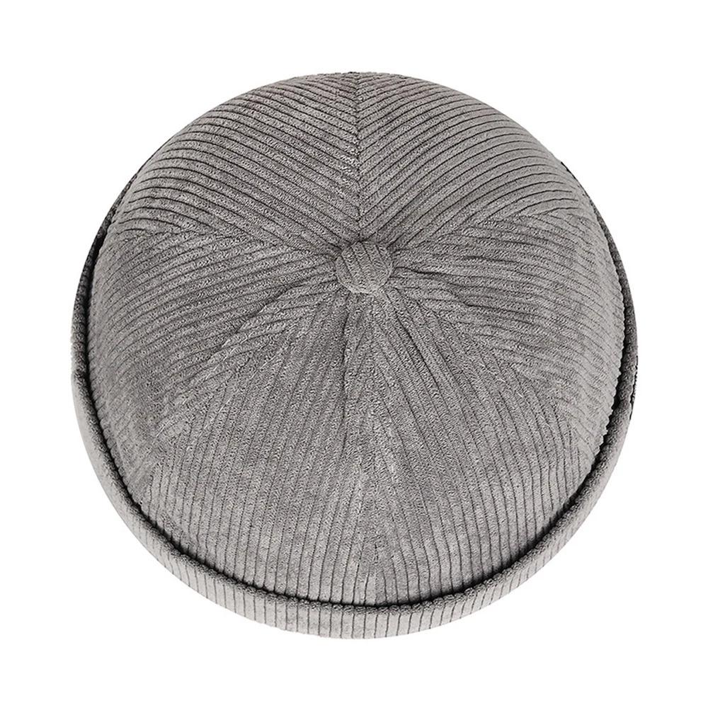 Brimless Skullies Cap Vintage Cotton Men Adjustable Landlord Docker Cap Multipurpos Beanie Hats Streetwear Dome Hat Hip Hop Hats